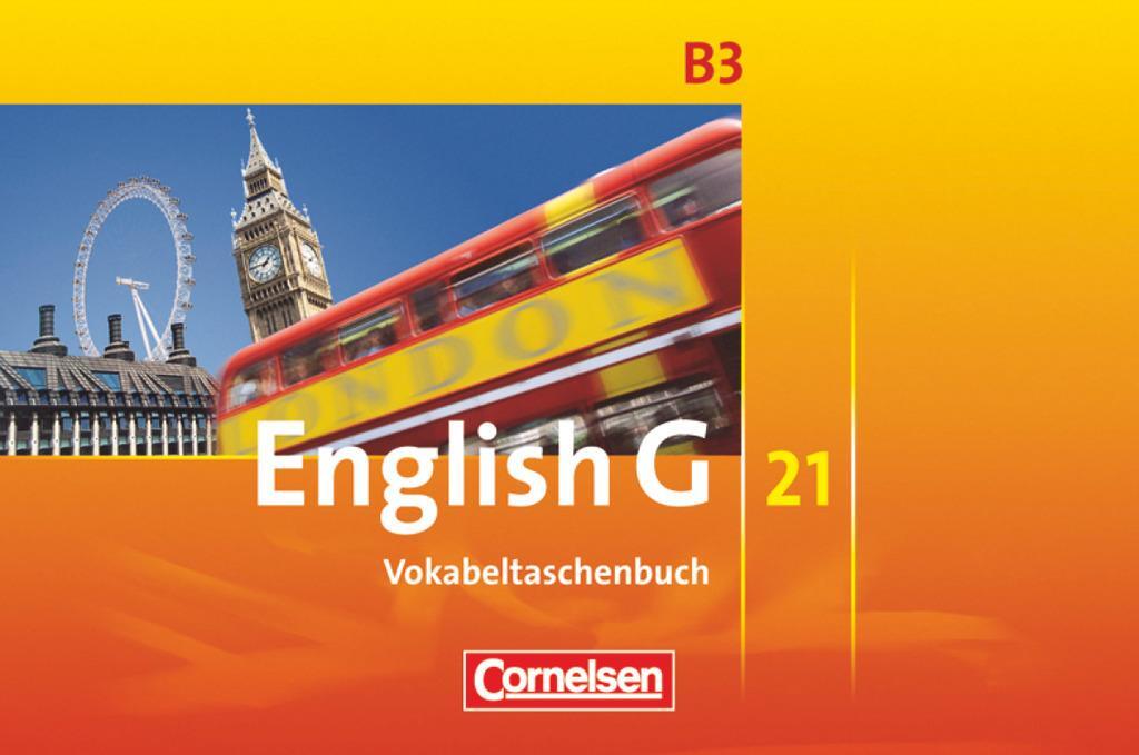Cover: 9783060319251 | English G 21. Ausgabe B 3. Vokabeltaschenbuch | 7. Schuljahr | Tröger