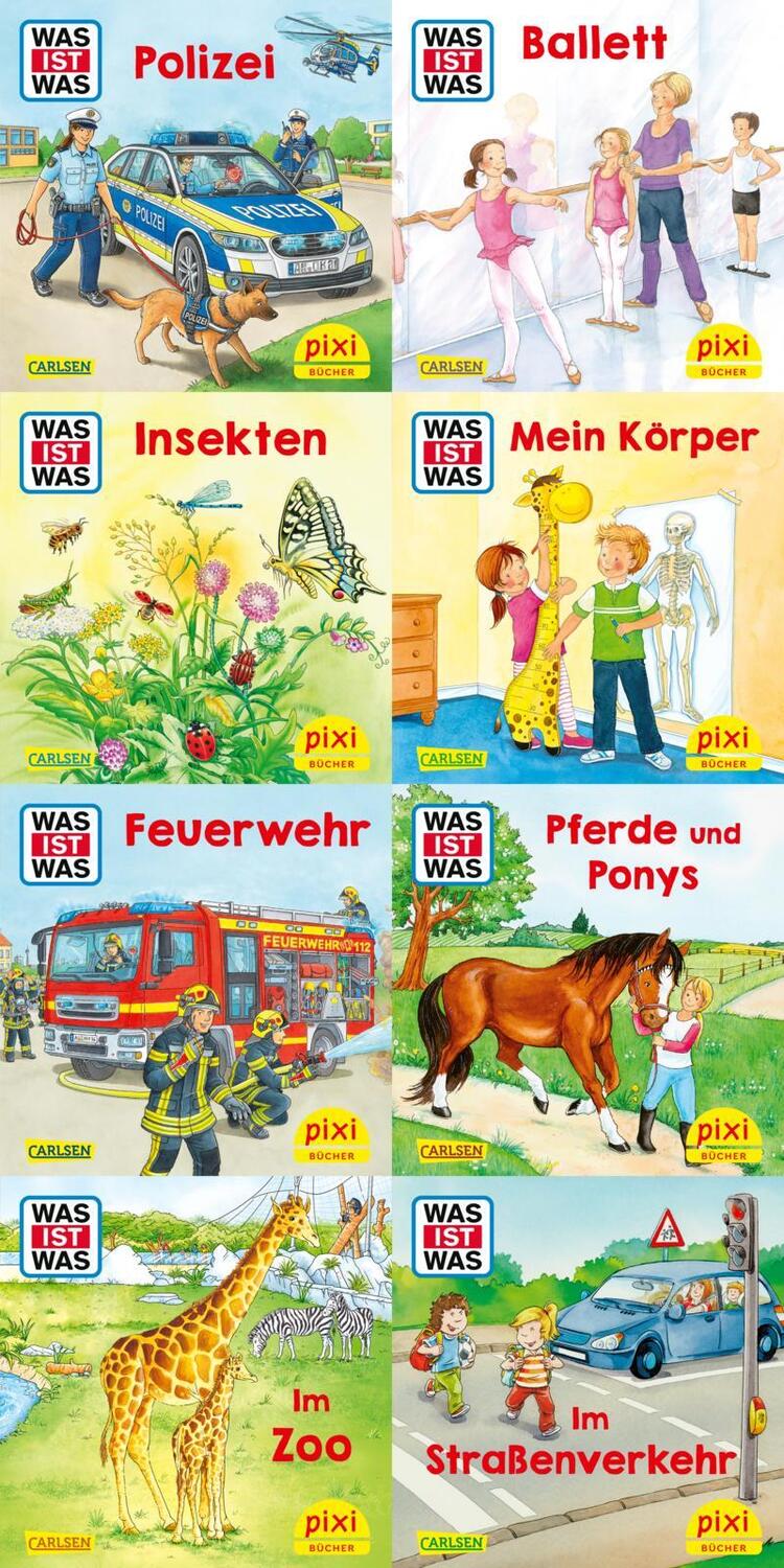 Cover: 9783551044907 | Pixi-8er-Set 277: WAS IST WAS (8x1 Exemplar) | diverse | Box | Deutsch