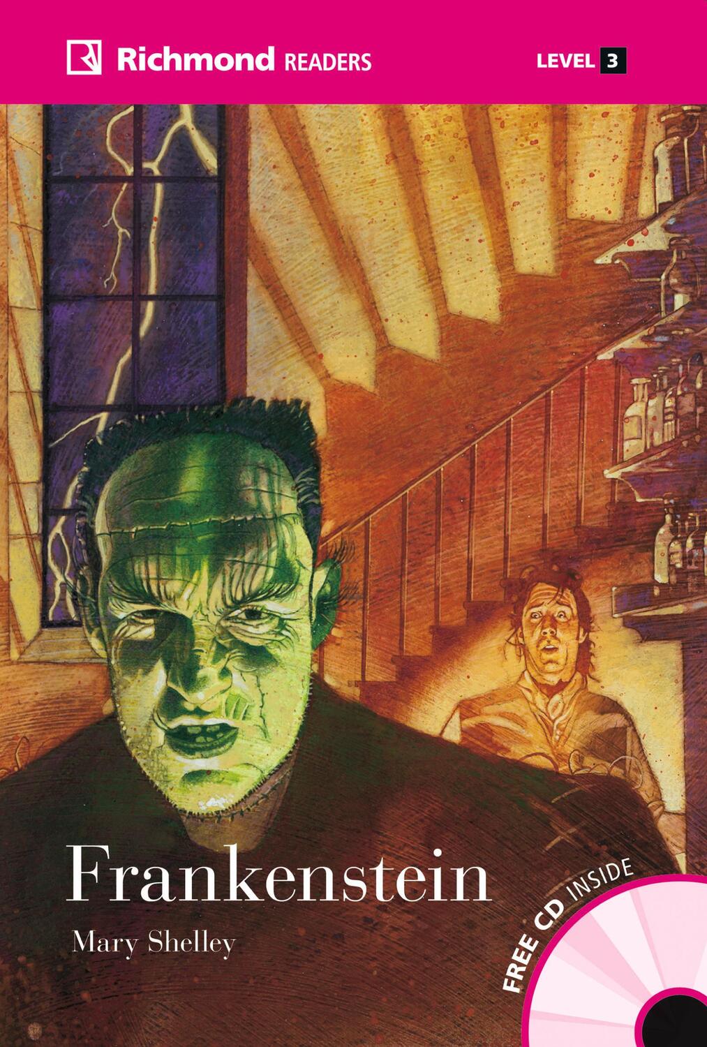 Cover: 9783425719139 | Frankenstein | Level 3, 1200 Wörter | Mary Shelley | Taschenbuch