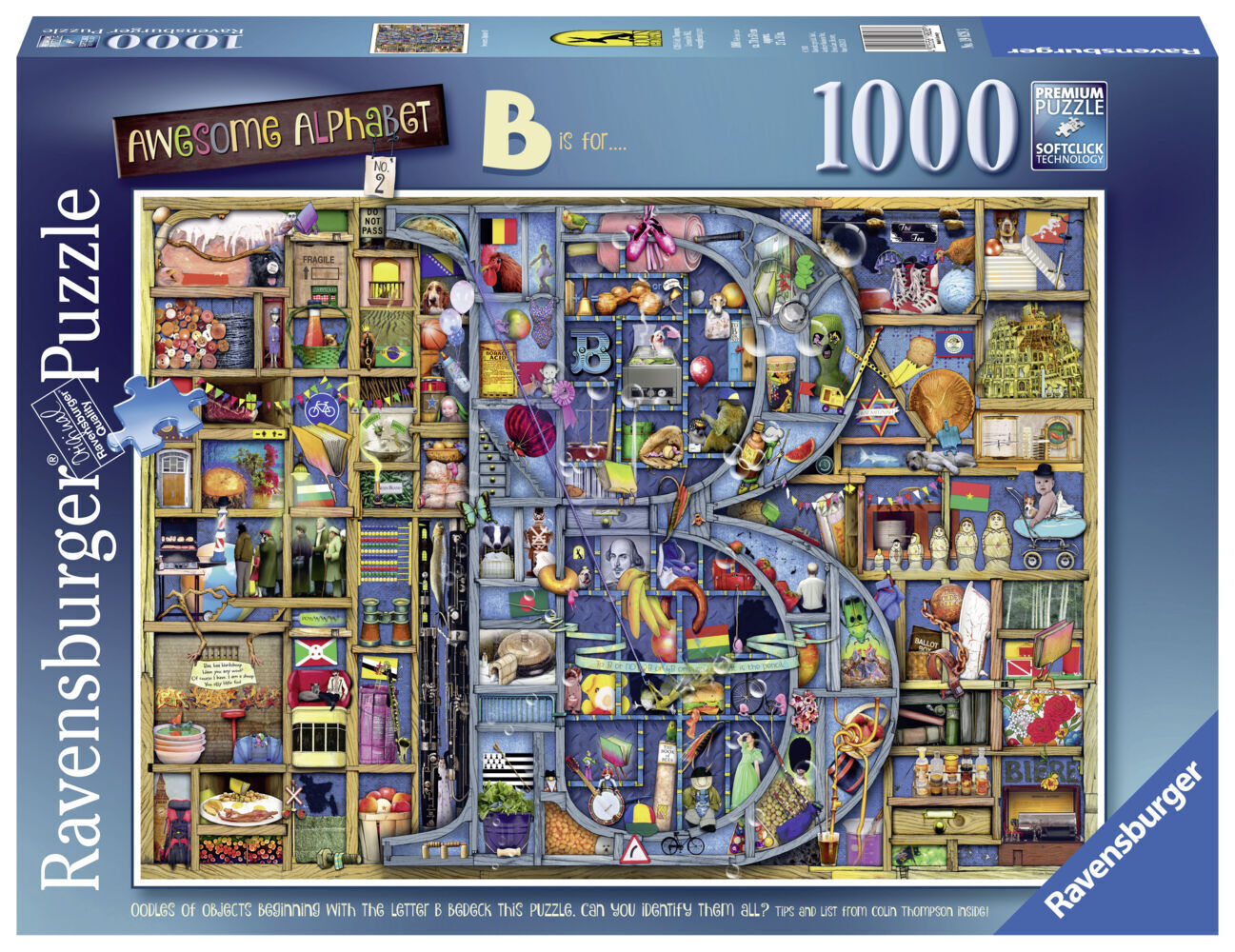 Cover: 4005556198283 | Awesome Alphabet "B" (Puzzle) | Spiel | 61982800 | Deutsch | 2022