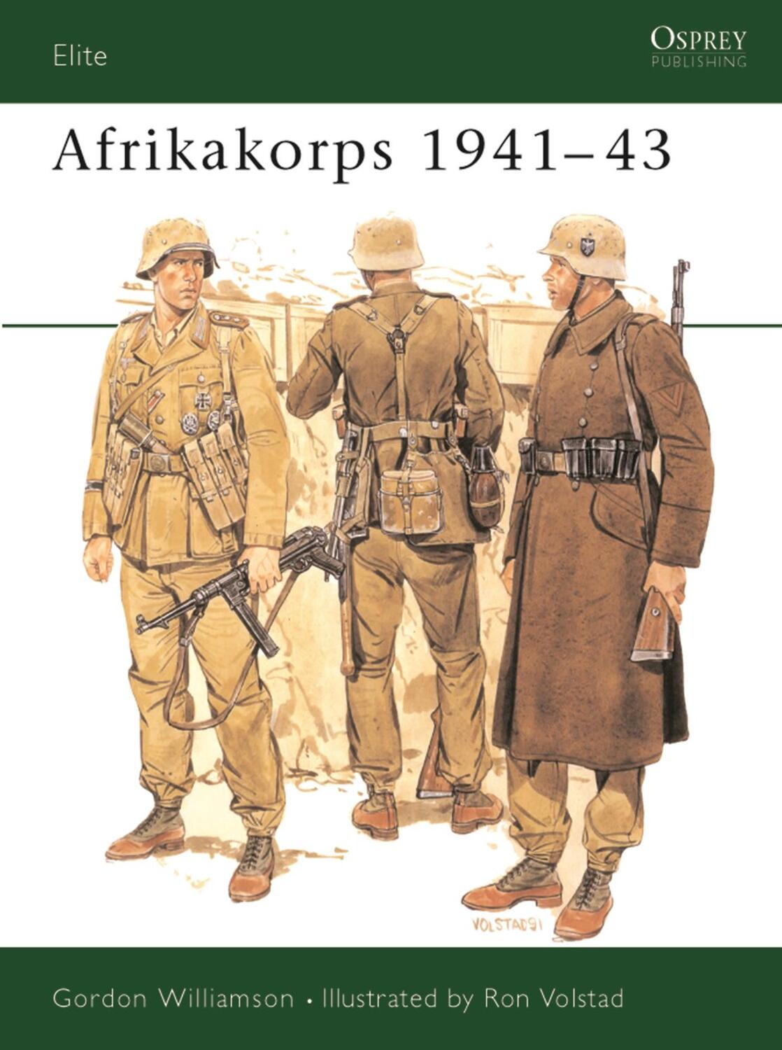 Cover: 9781855321304 | Afrikakorps 1941 43 | Gordon Williamson | Taschenbuch | Englisch