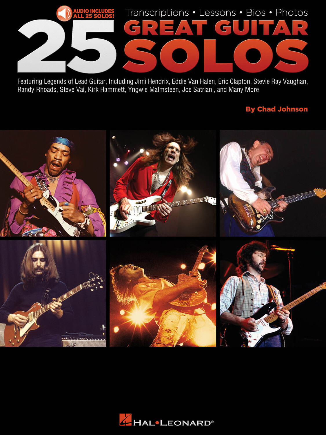 Cover: 73999939064 | 25 Great Guitar Solos | Guitar Book | Buch + Online-Audio | 2006