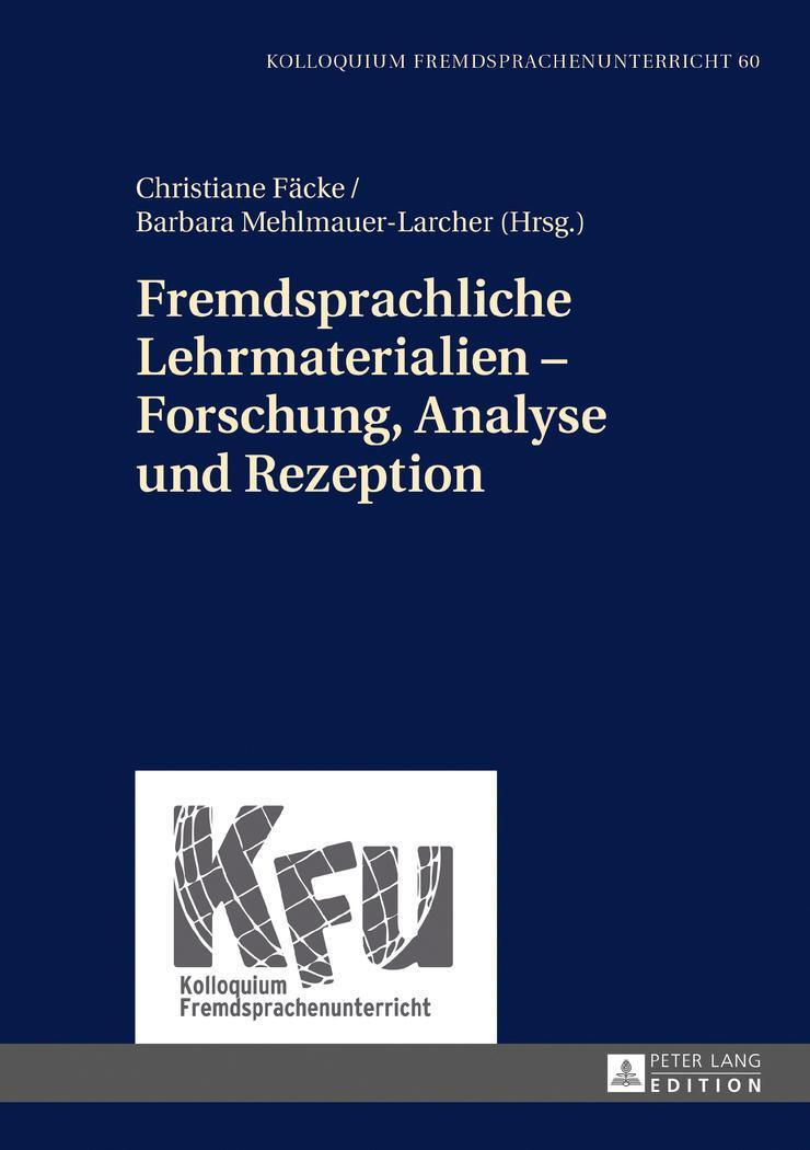 Cover: 9783631677155 | Fremdsprachliche Lehrmaterialien ¿ Forschung, Analyse und Rezeption