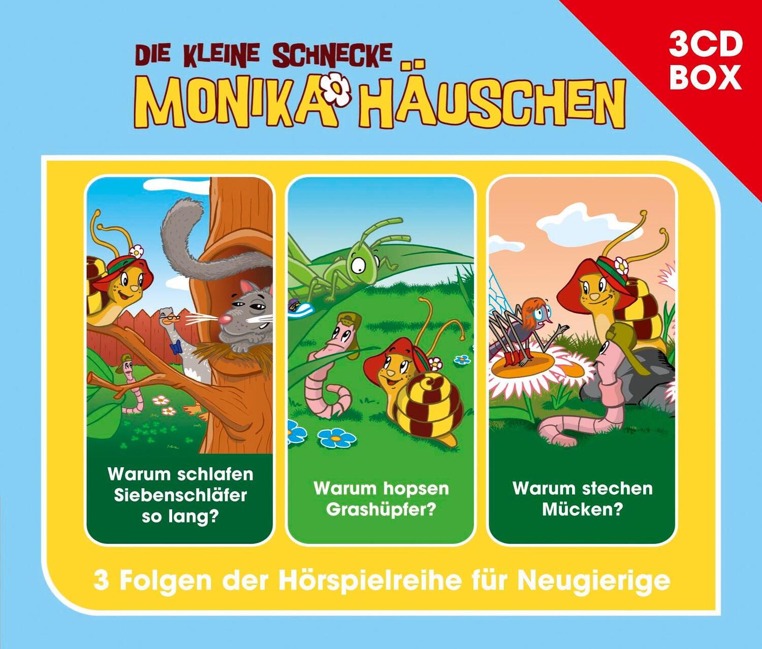 Cover: 602537992096 | Die kleine Schnecke Monika Häuschen - Hörspielbox Vol. 4 | Audio-CD