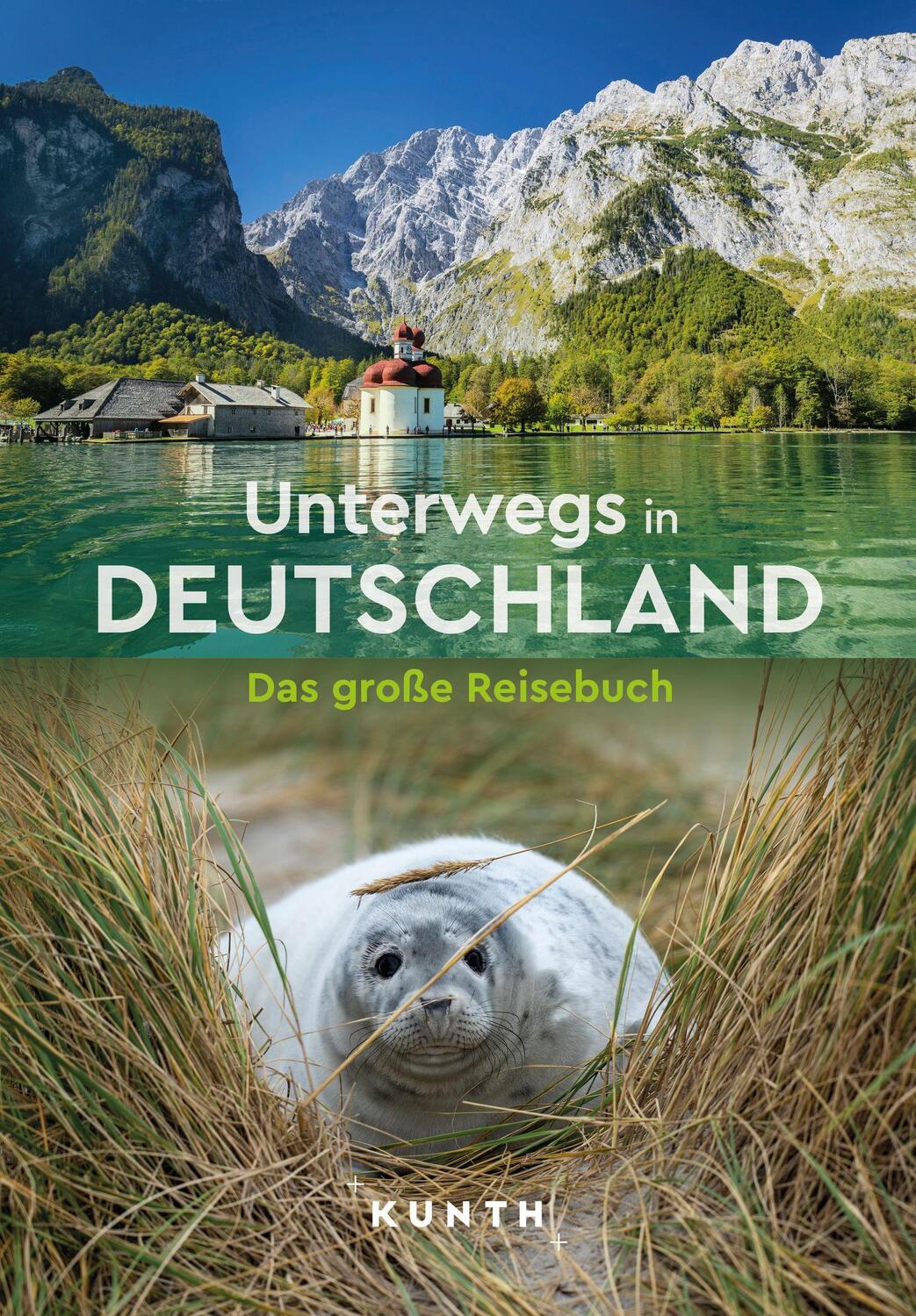 Cover: 9783969651506 | KUNTH Unterwegs in Deutschland | Das große Reisebuch 1:750000 | Buch