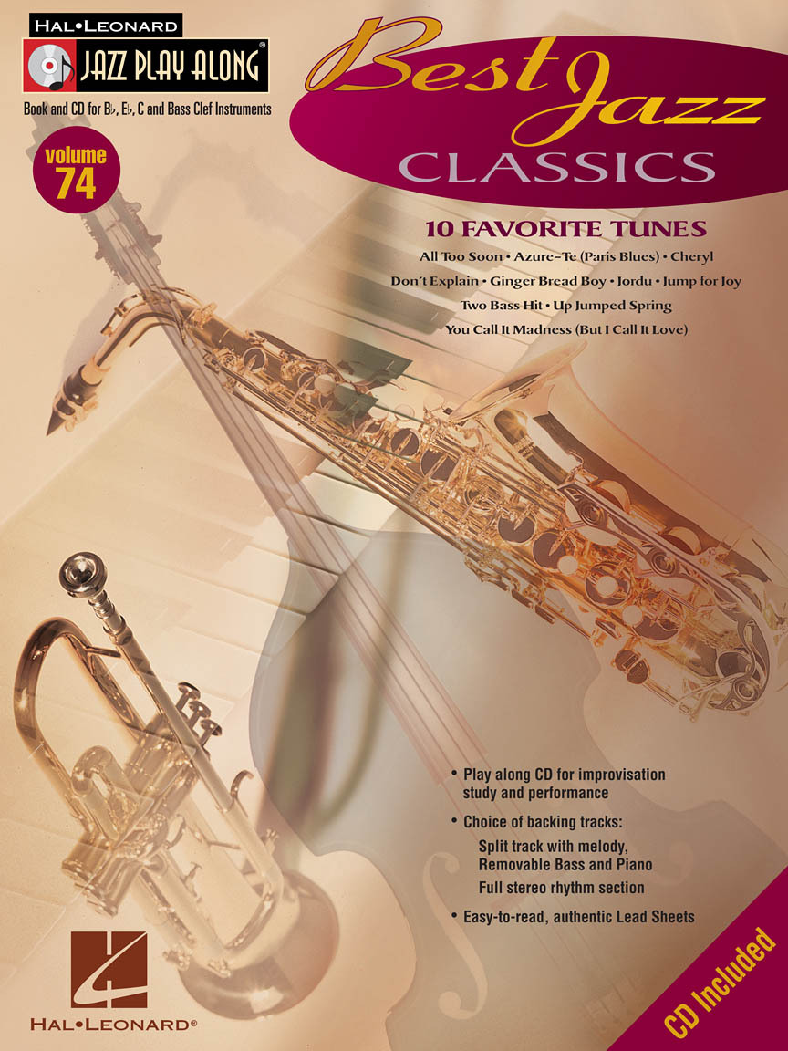 Cover: 884088141974 | Best Jazz Classics | Jazz Play-Along Volume 74 | Jazz Play Along