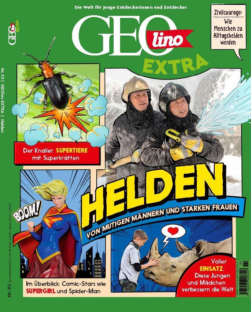 Cover: 9783652012300 | GEOlino Extra / GEOlino extra 92/2022 - Superhelden | Rosa Wetscher