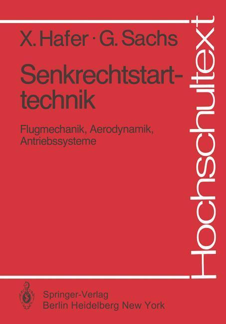 Cover: 9783540110750 | Senkrechtstarttechnik | Flugmechanik, Aerodynamik, Antriebssysteme