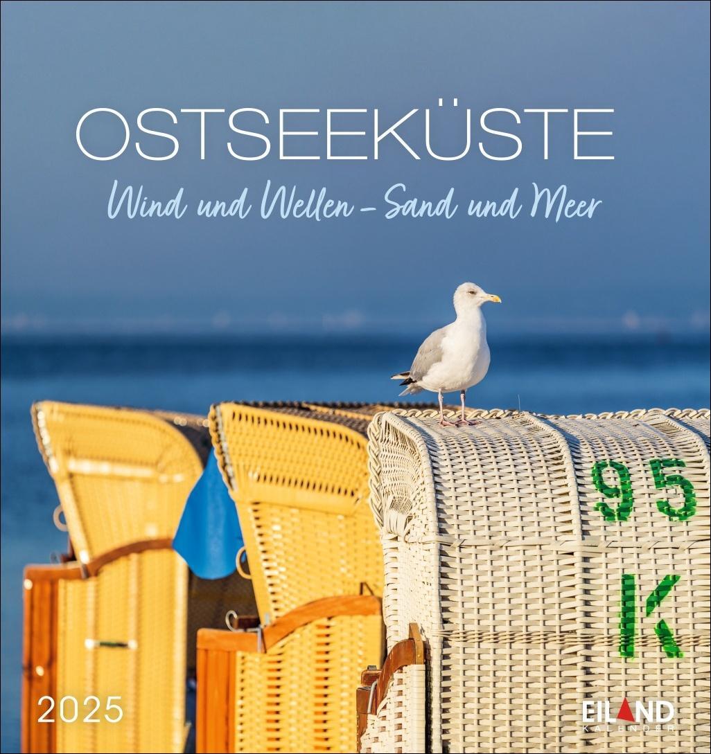 Cover: 9783964023308 | Ostseeküste Postkartenkalender 2025 - Wind und Wellen - Sand und Meer