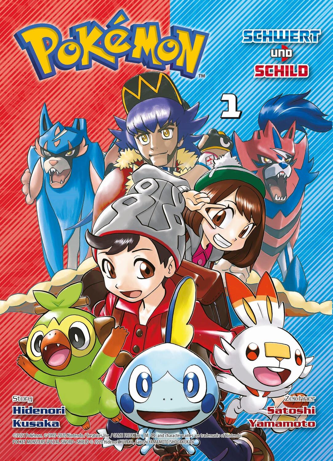 Cover: 9783741621406 | Pokémon - Schwert und Schild 01 | Bd. 1 | Hidenori Kusaka (u. a.)