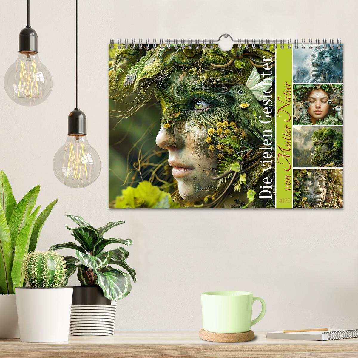 Bild: 9783457148433 | Die vielen Gesichter von Mutter Natur (Wandkalender 2025 DIN A4...