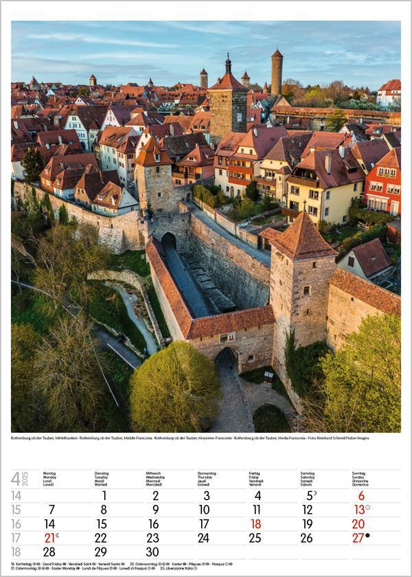 Bild: 9783731876083 | Bayern 2025 | Wandkalender mit Fotos von Bayern. Format 30 x 42 cm.