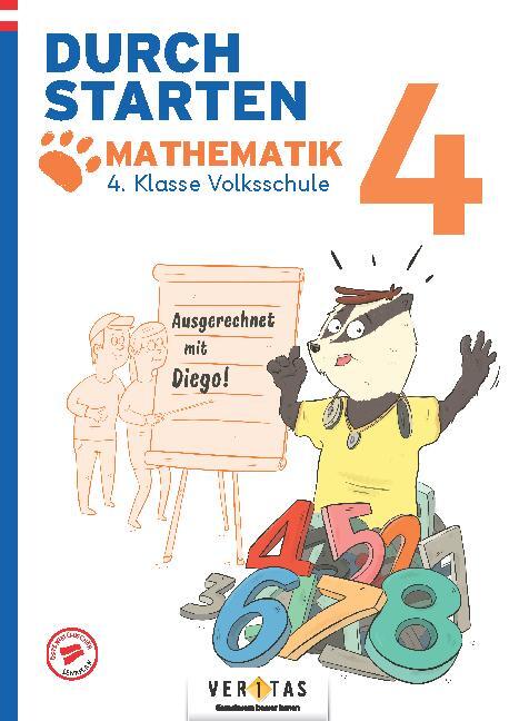 Cover: 9783710148880 | Durchstarten Volksschule 4. Klasse. Ausgerechnet mit Diego!...