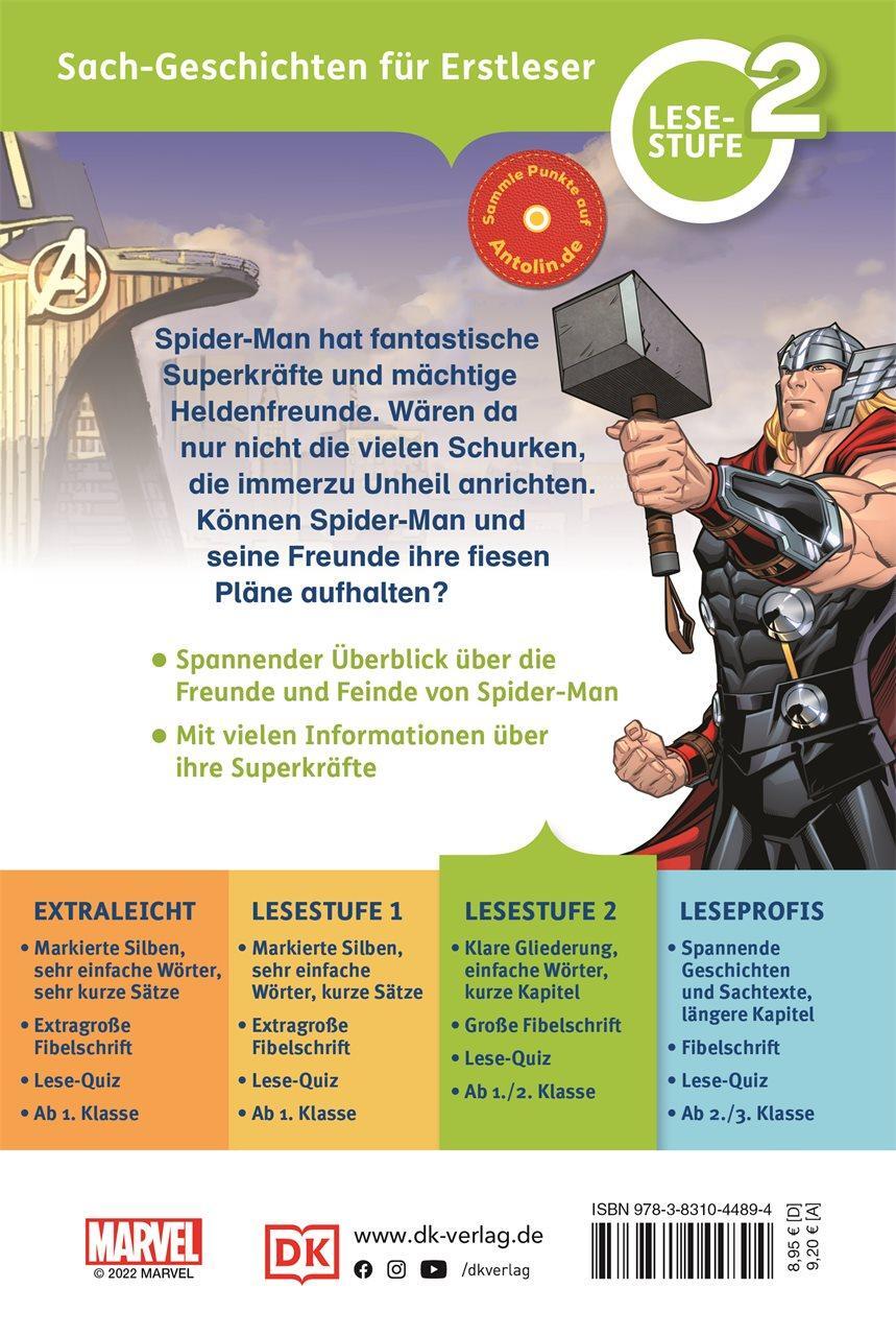 Rückseite: 9783831044894 | SUPERLESER! MARVEL Spider-Man Superhelden und Superschurken | Buch