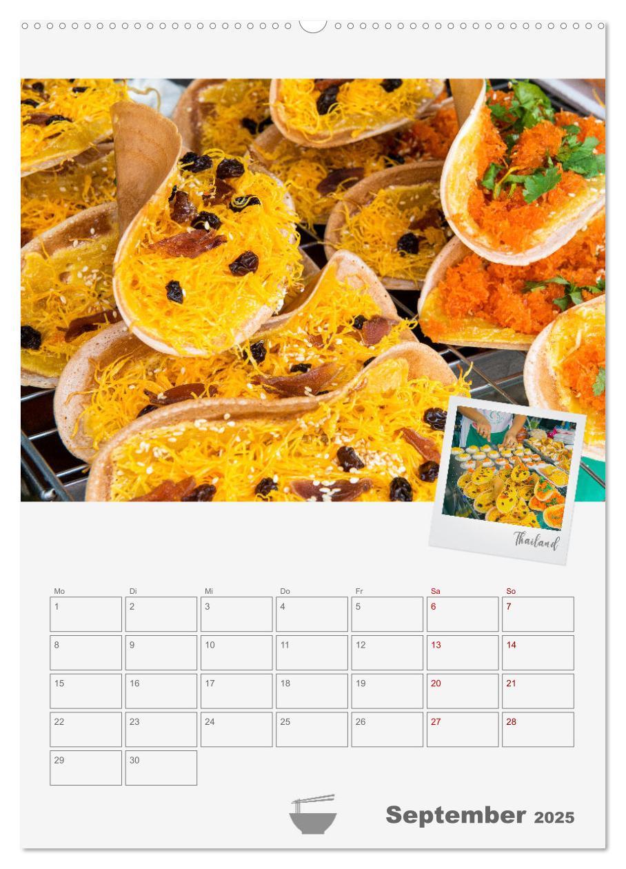 Bild: 9783435906482 | Street Food - Küchenplaner (Wandkalender 2025 DIN A2 hoch),...