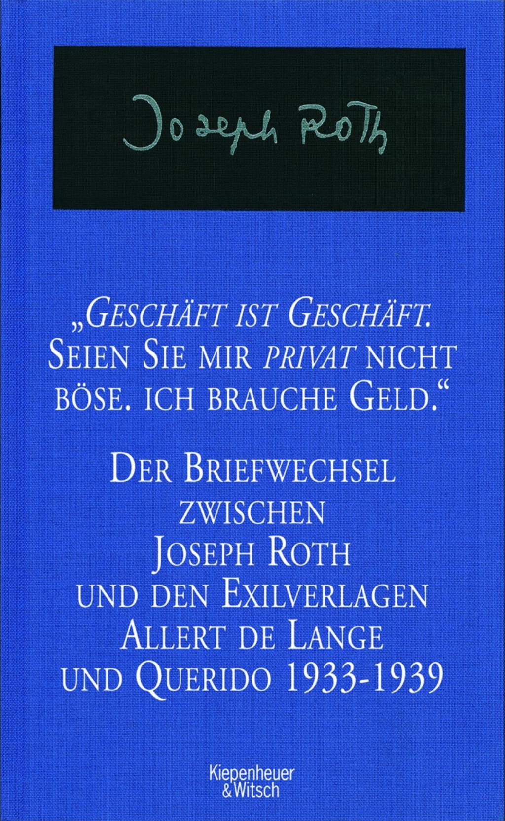 Cover: 9783462034639 | 'Geschäft ist Geschäft, Seien Sie mir privat nicht böse, ich...