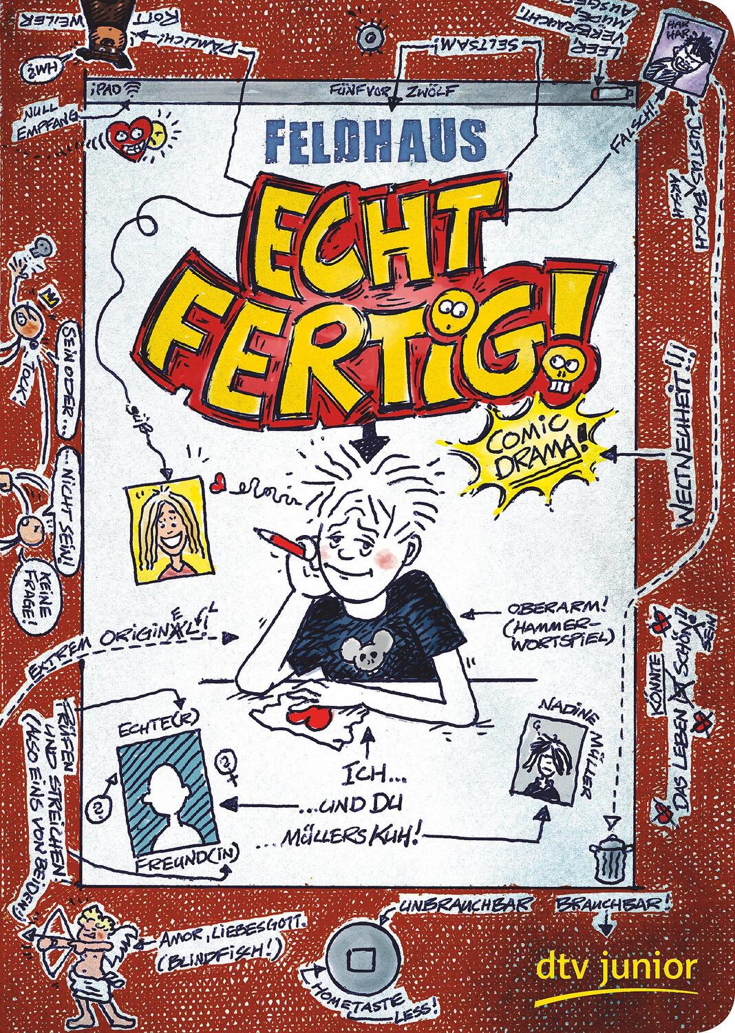 Cover: 9783423715942 | Echt fertig! | Ein Comic-Roman | Hans-Jürgen Feldhaus | Taschenbuch