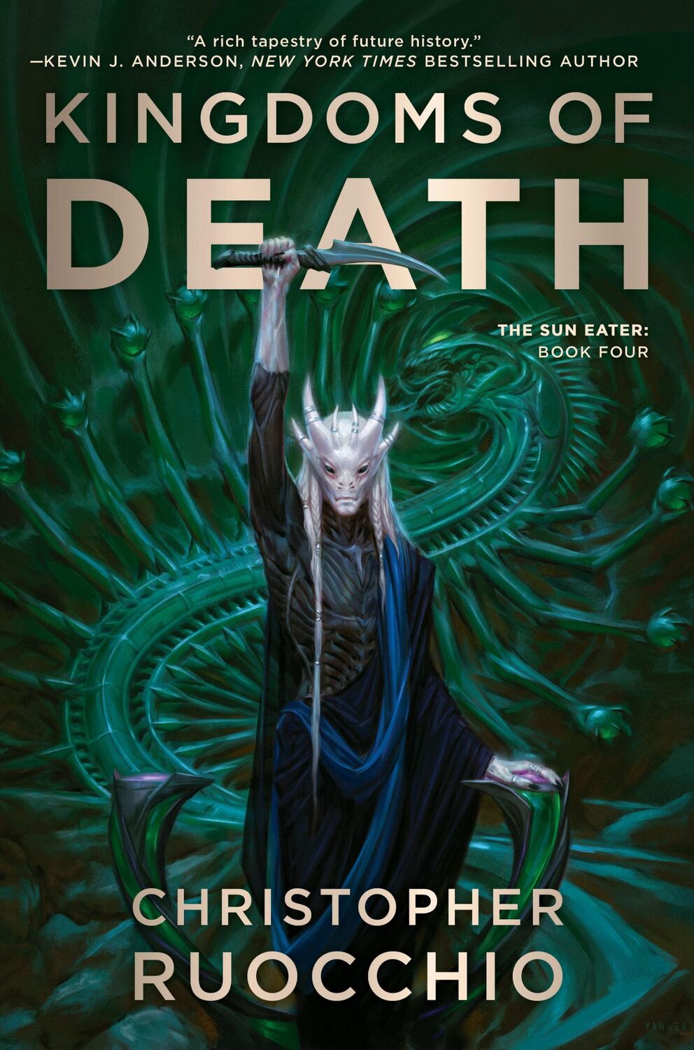 Cover: 9780756418786 | Kingdoms of Death | The Sun Eater: Book Four | Christopher Ruocchio