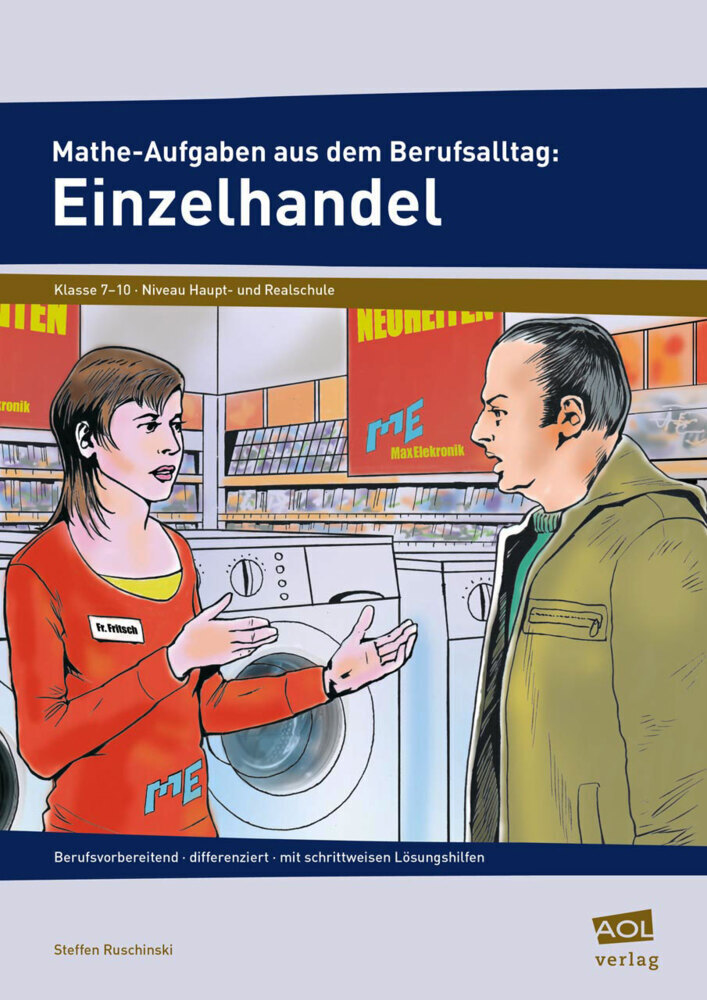 Cover: 9783403101604 | Mathe-Aufgaben aus dem Berufsalltag: Einzelhandel | Steffen Ruschinski