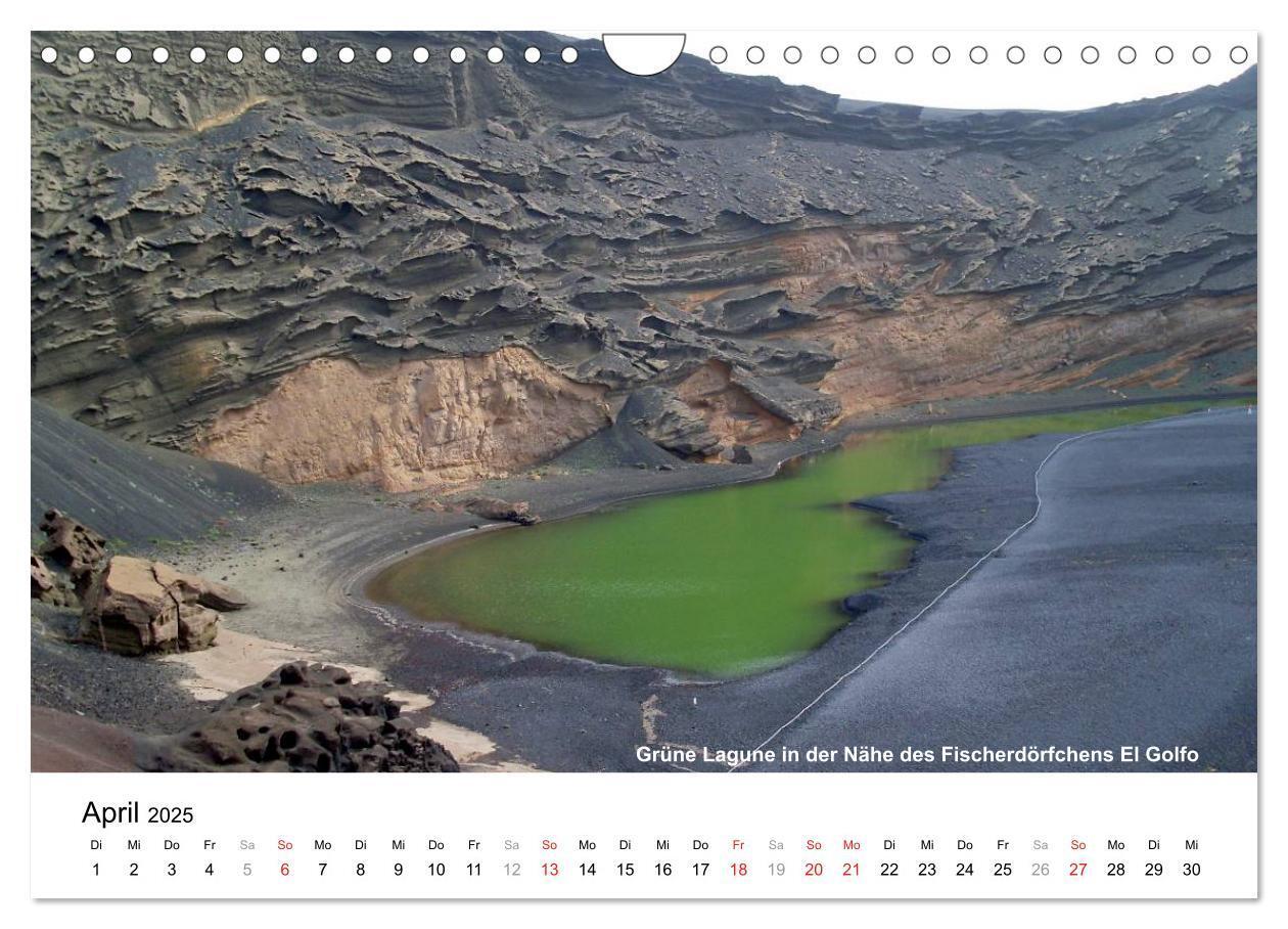 Bild: 9783435765492 | Die Canarischen Inseln - Lanzarote (Wandkalender 2025 DIN A4 quer),...