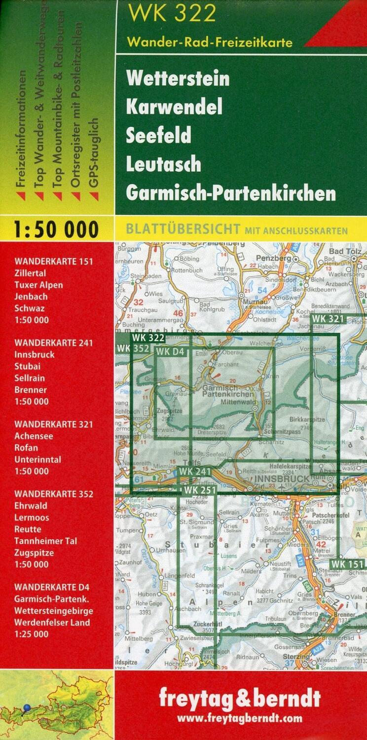 Bild: 9783850847483 | Wetterstein, Karwendel, Seefeld, Leutasch, Garmisch Partenkirchen 1...