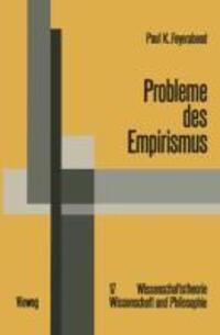 Cover: 9783528084127 | Probleme des Empirismus | Paul K. Feyerabend | Taschenbuch | Paperback