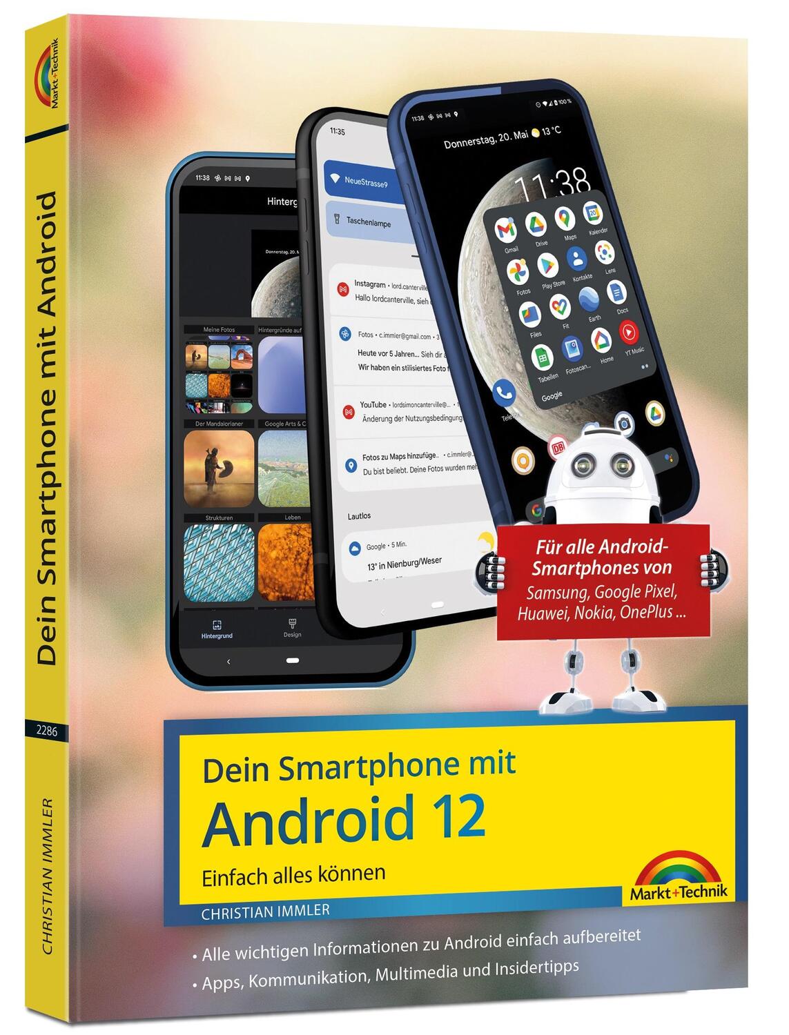 Cover: 9783959822862 | Dein Smartphone mit Android 12 | Christian Immler | Taschenbuch | 2022