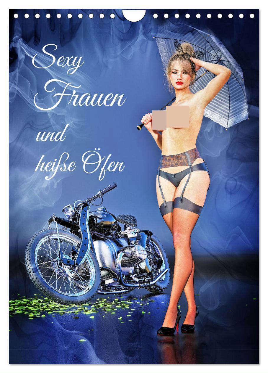 Cover: 9783675641433 | Sexy Frauen und heiße Öfen (Wandkalender 2024 DIN A4 hoch),...