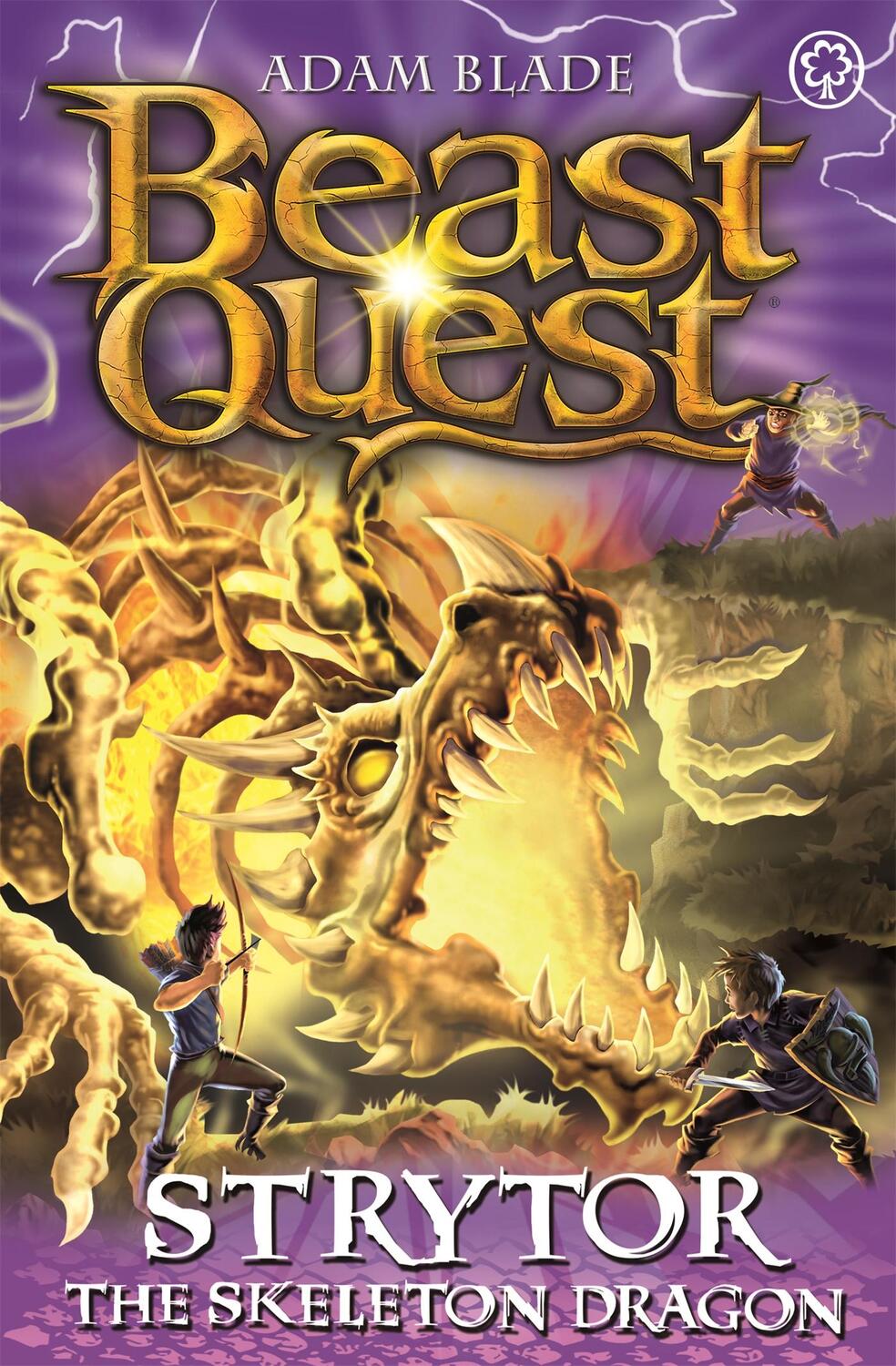 Cover: 9781408343173 | Beast Quest: 102: Strytor the Skeleton Dragon | Adam Blade | Buch