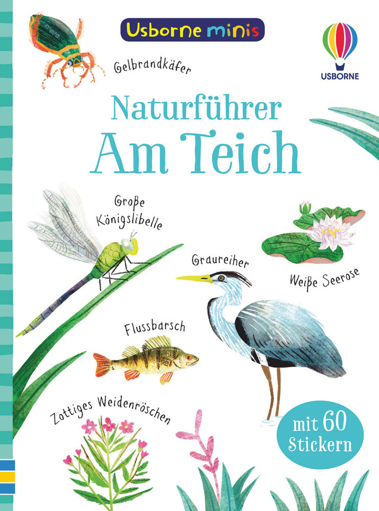 Cover: 9781789415605 | Usborne Minis Naturführer: Am Teich | Kate Nolan | Taschenbuch | 2021