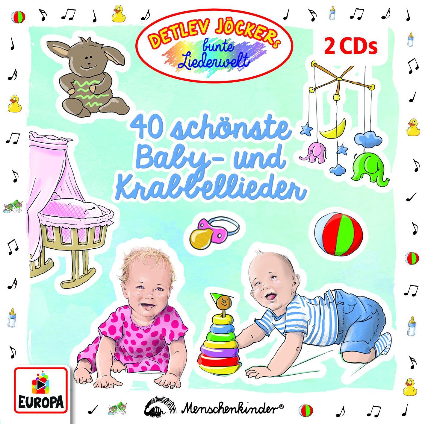 Cover: 888751682528 | 40 schönste Baby- und Krabbellieder | Detlev Jöcker | Audio-CD | 2016