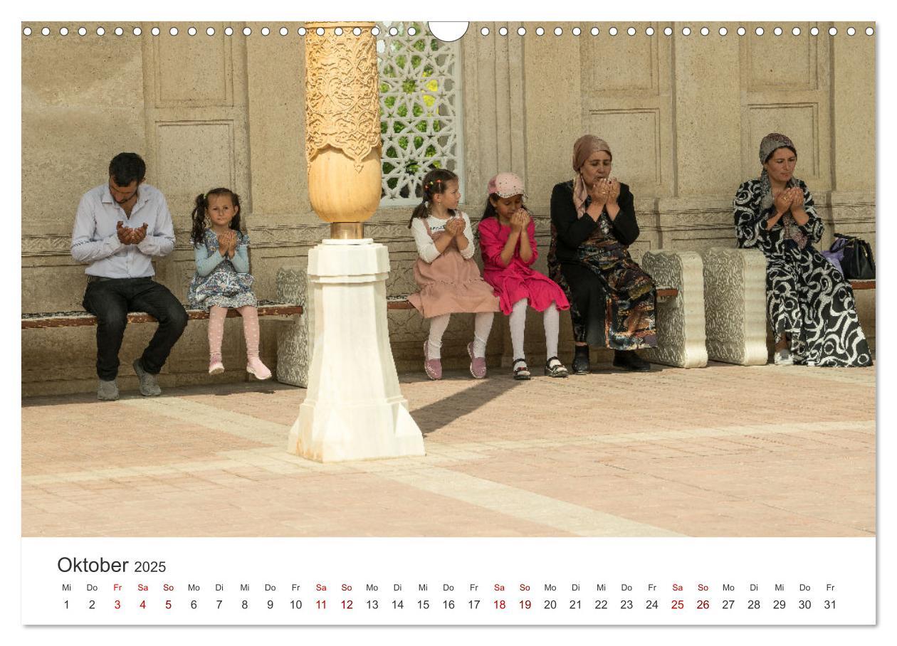 Bild: 9783383899393 | Usbekistan (Wandkalender 2025 DIN A3 quer), CALVENDO Monatskalender