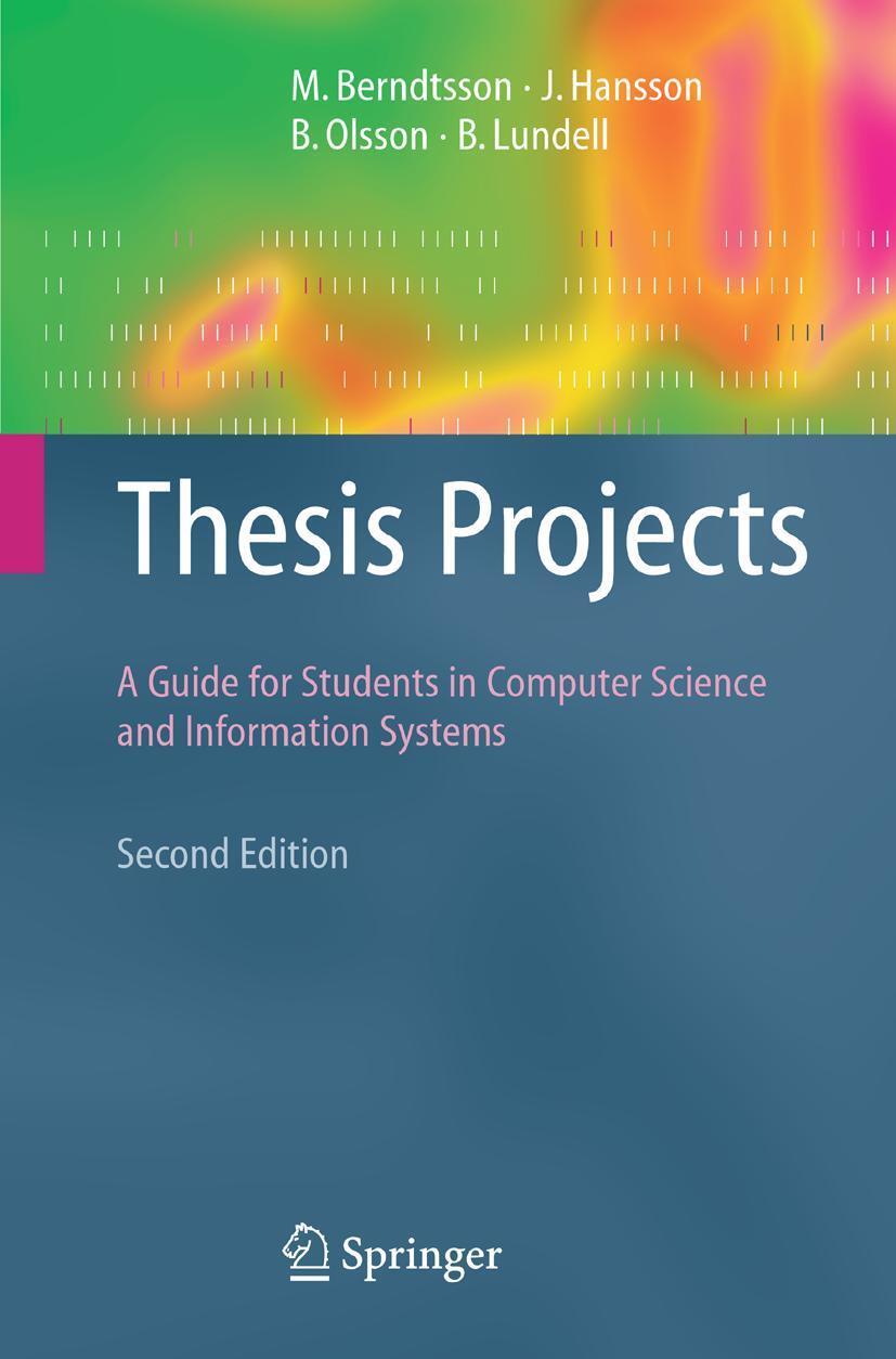 Cover: 9781848000087 | Thesis Projects | Mikael Berndtsson (u. a.) | Taschenbuch | xiv | 2007