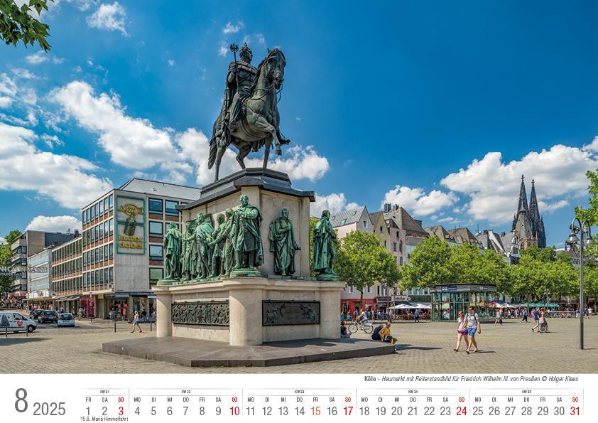 Bild: 9783965352070 | Köln 2025 Bildkalender A4 quer, spiralgebunden | Holger Klaes | 2025