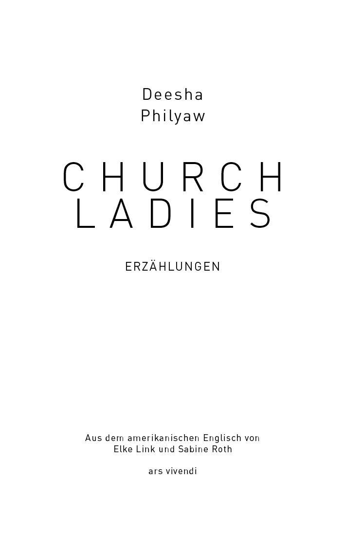 Bild: 9783747203507 | Church Ladies - SWR Bestenliste Oktober 2022 | Erzählungen | Philyaw