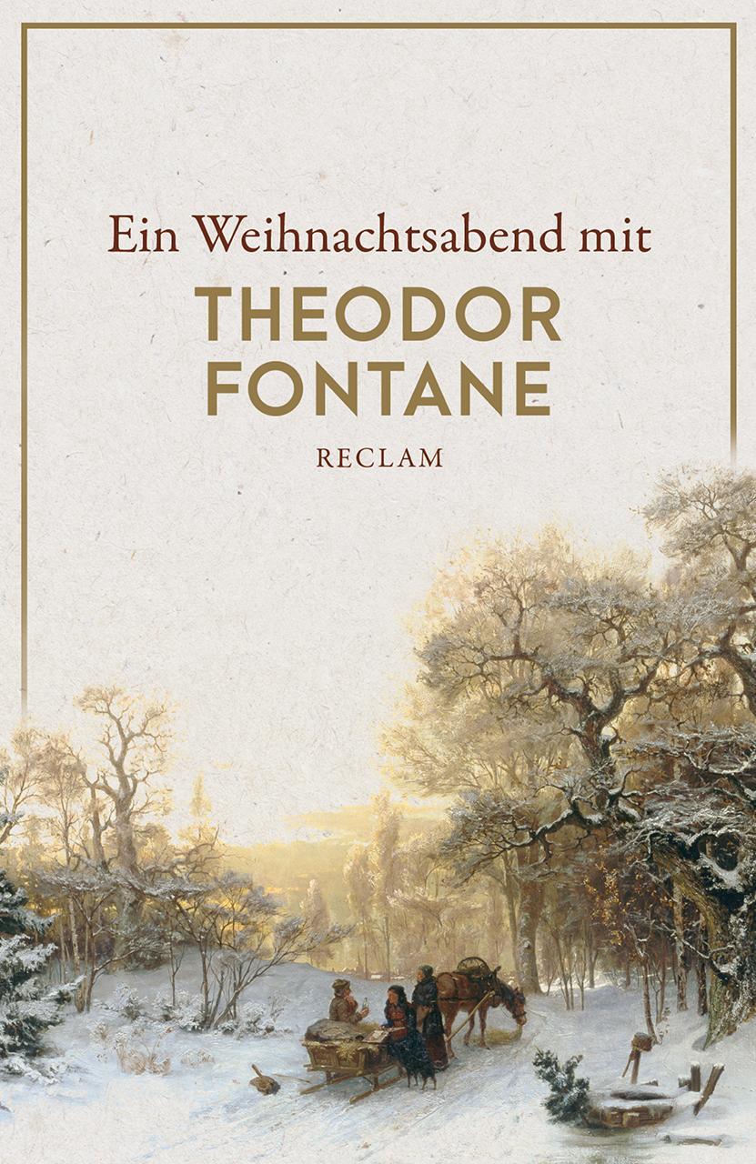Cover: 9783150142080 | Ein Weihnachtsabend mit Theodor Fontane | Taschenbuch | Broschiert