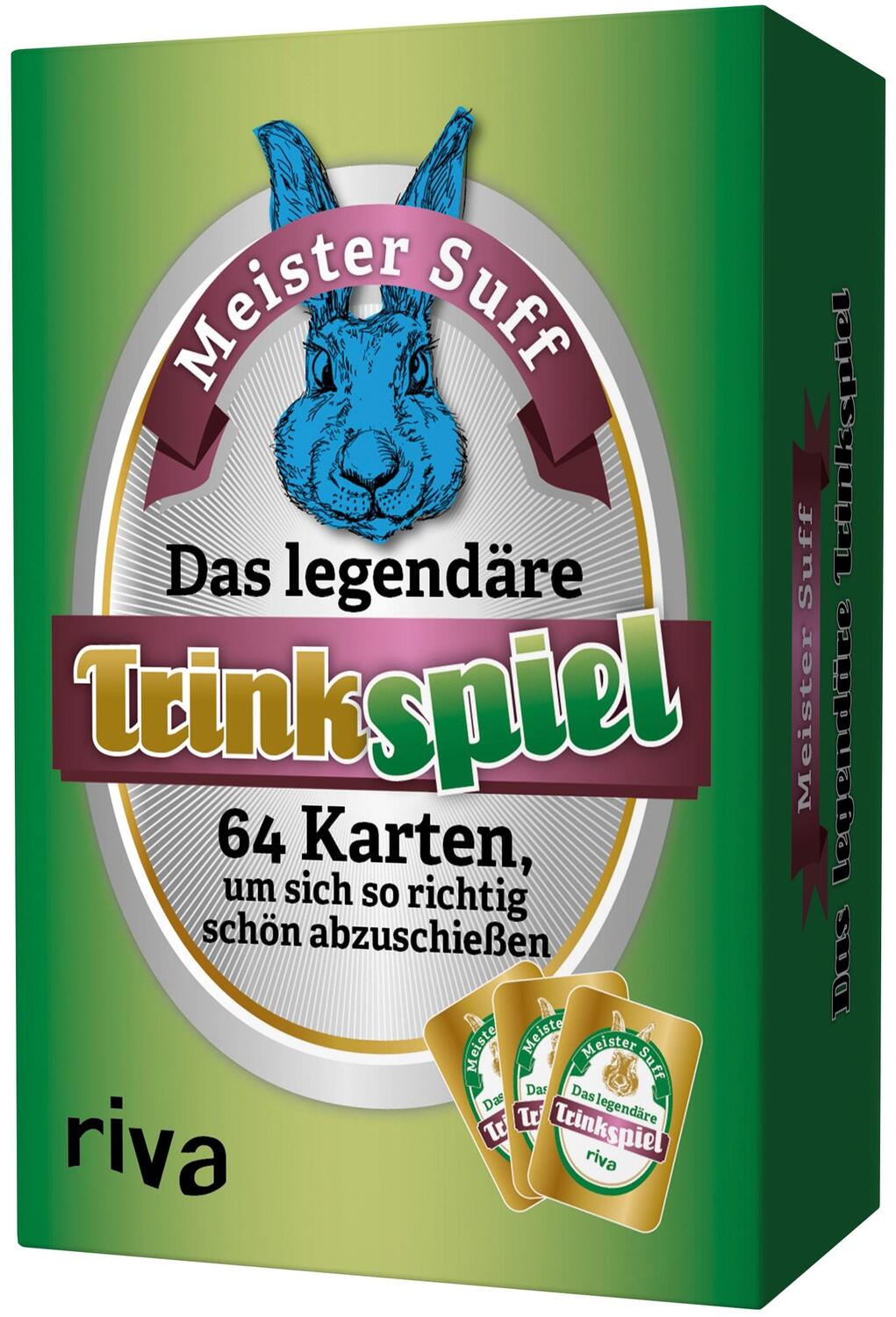 Cover: 9783742303226 | Das legendäre Trinkspiel | Meister Suff | Spiel | Schachtel | Deutsch