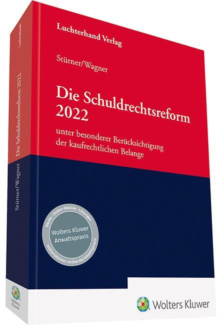 Cover: 9783472097631 | Die Schuldrechtsreform 2022 | Michael Stürner (u. a.) | Buch | XXVII