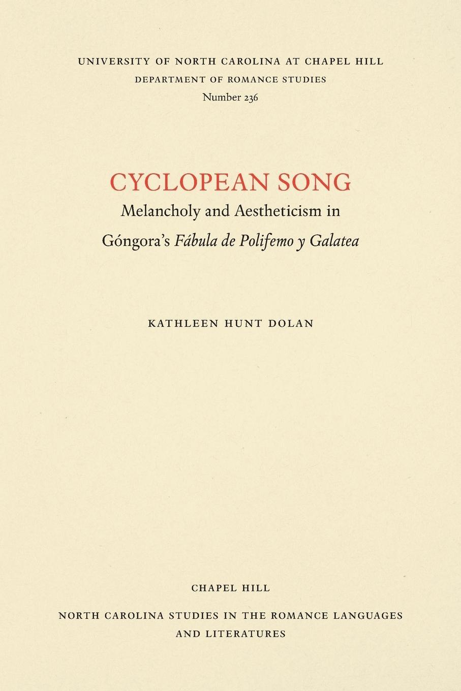 Cover: 9780807892404 | Cyclopean Song | Kathleen Hunt Dolan | Taschenbuch | Paperback | 2017