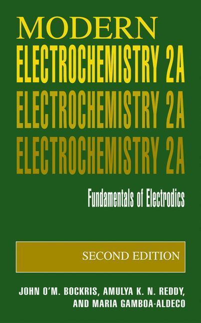 Cover: 9780306461675 | Modern Electrochemistry 2A | Fundamentals of Electrodics | Taschenbuch