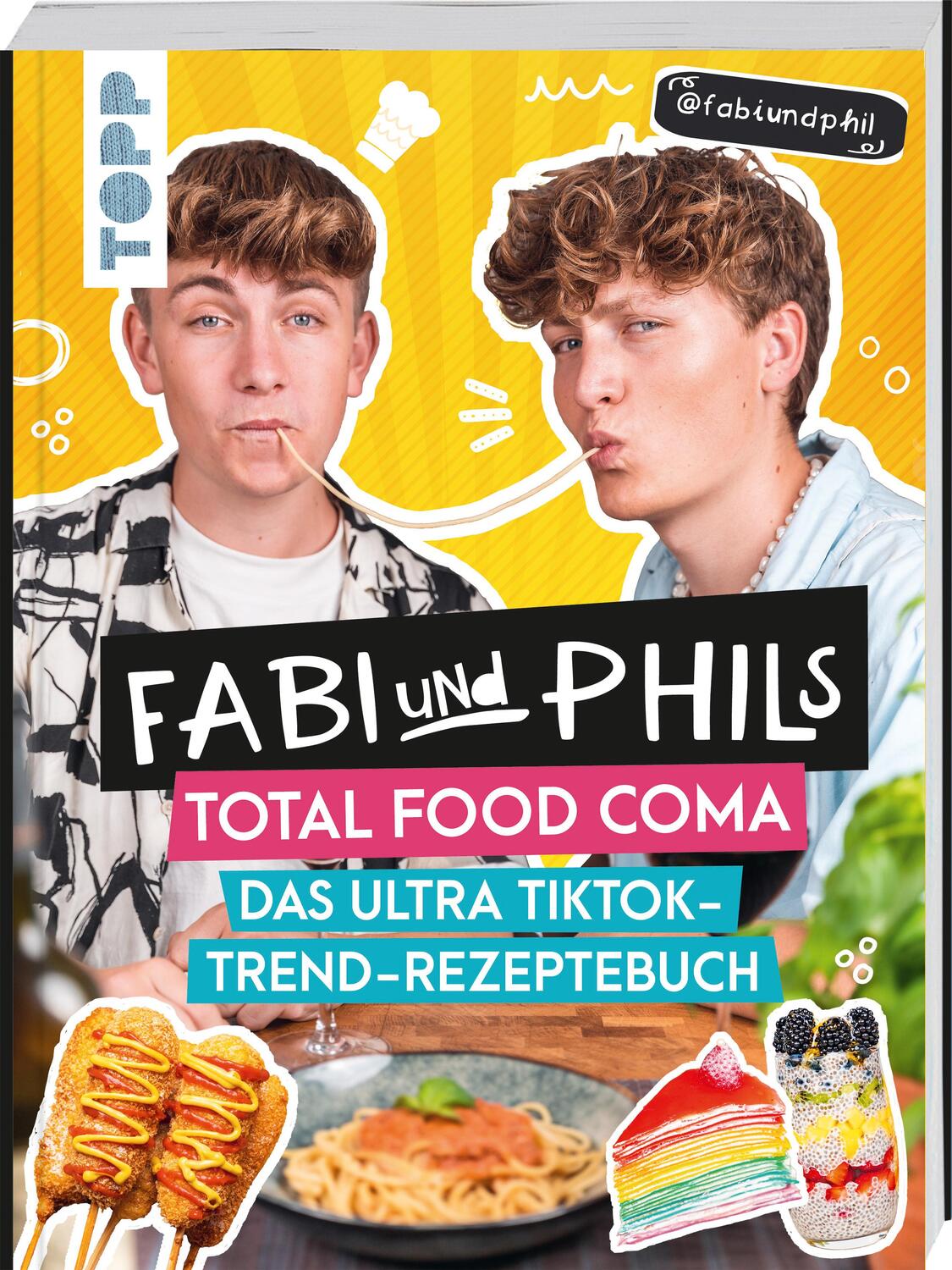 Cover: 9783735851215 | Fabi und Phils Total Food Coma -Das ultra Tiktok Trend-Rezeptebuch