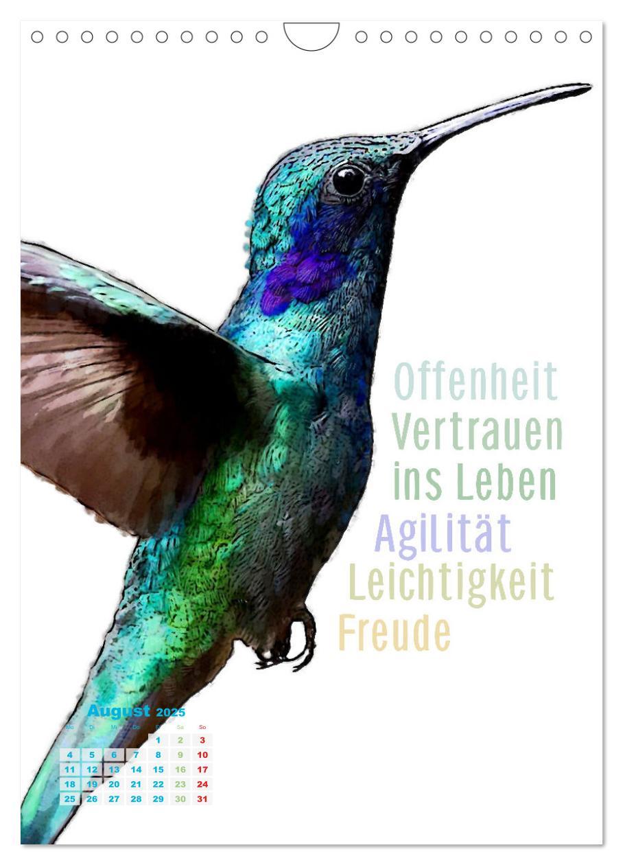 Bild: 9783457137437 | Welche spirituelle Bedeutung hat dieser Vogel? (Wandkalender 2025...