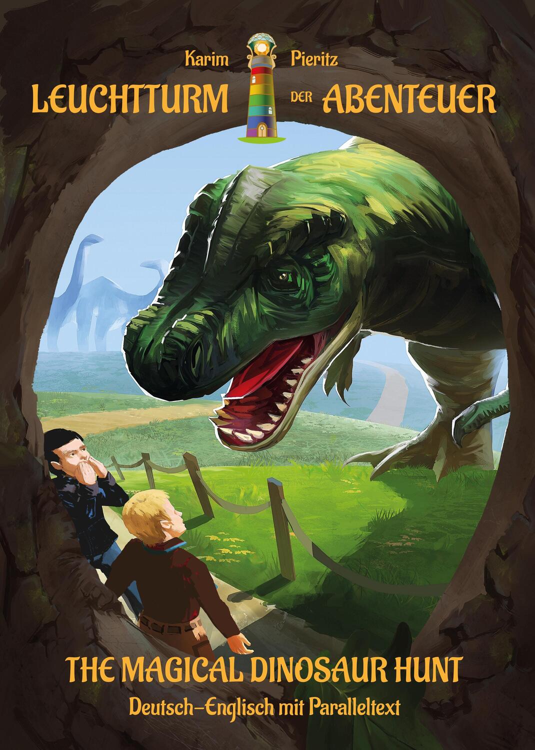 Cover: 9783944626314 | The Magical Dinosaur Hunt (Leuchtturm der Abenteuer) | Karim Pieritz