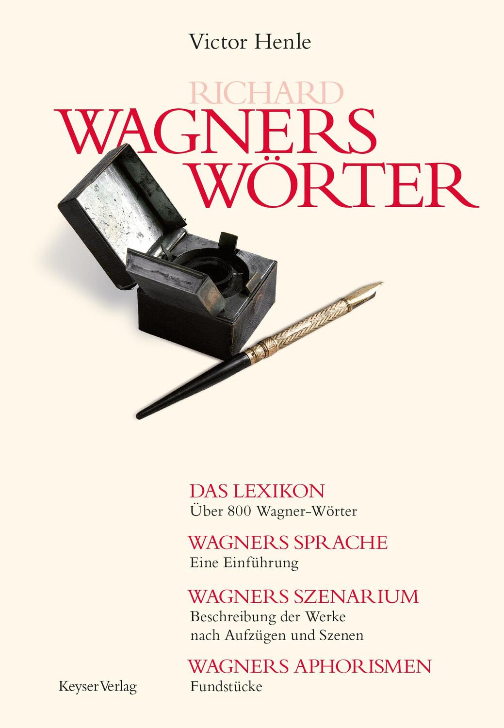 Cover: 9783868860313 | Wagners Wörter | Victor Henle | Taschenbuch | Deutsch | 2015