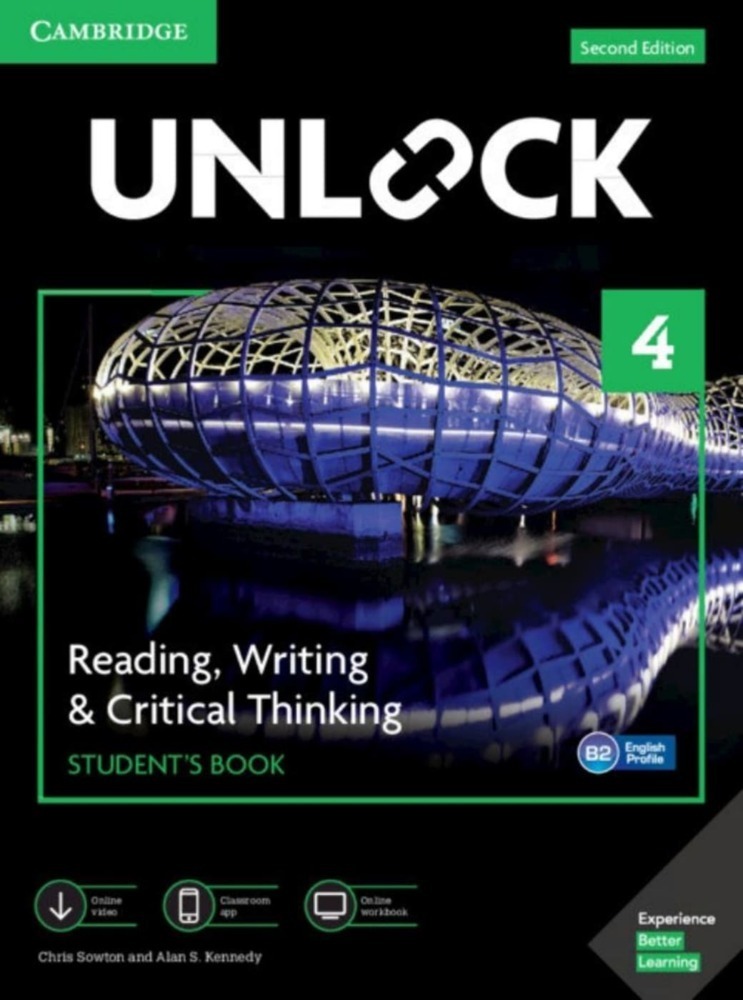 Cover: 9783125404359 | Unlock Second edition, Level 4 (B2) - Reading, Writing & Critical...