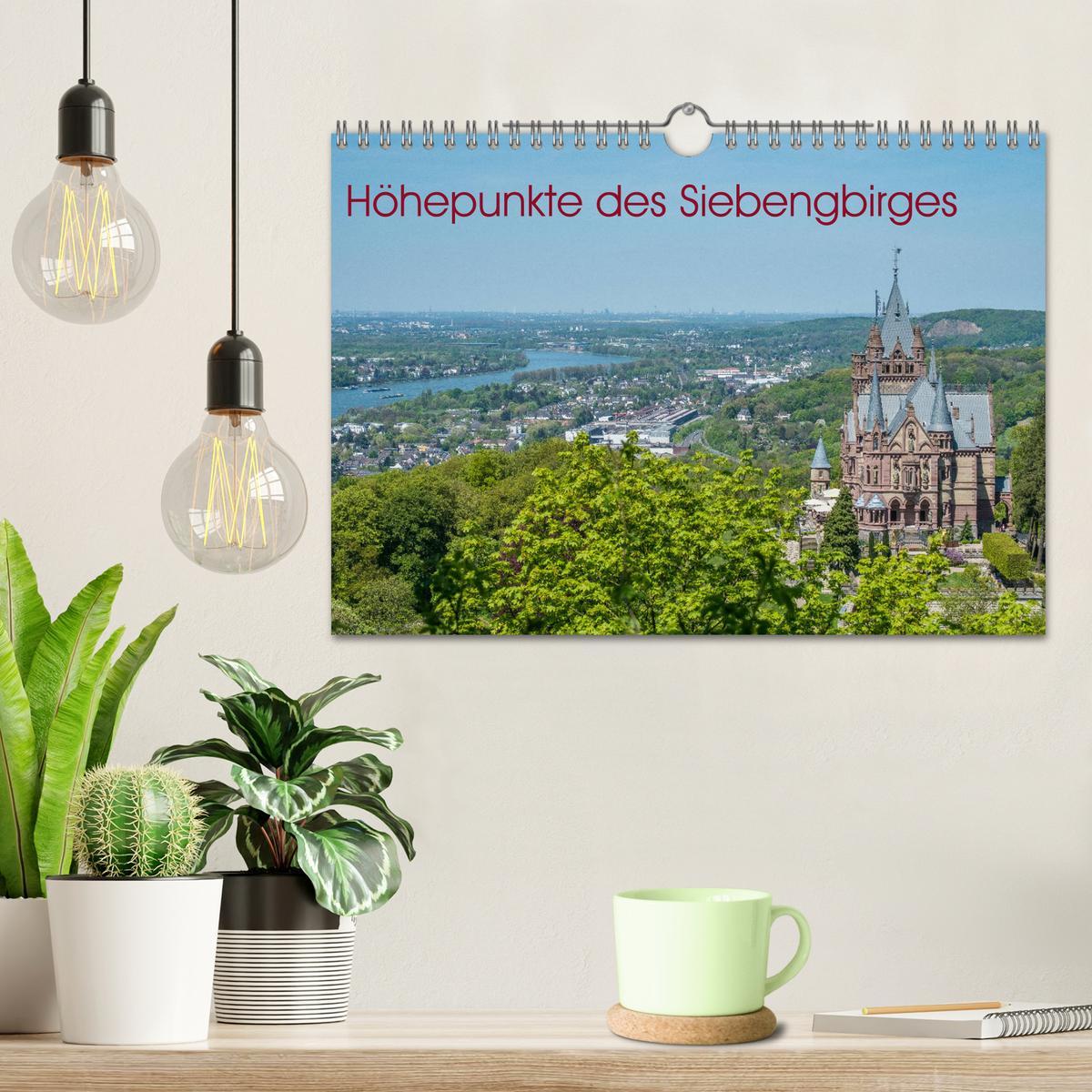 Bild: 9783435451227 | Höhepunkte des Siebengebirges (Wandkalender 2025 DIN A4 quer),...