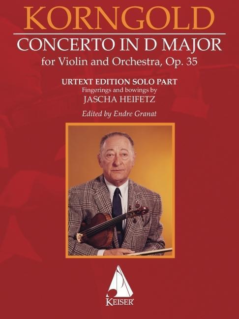 Cover: 9781581067293 | Erich Korngold: Violin Concerto in D Major, Op. 35 - Critical...