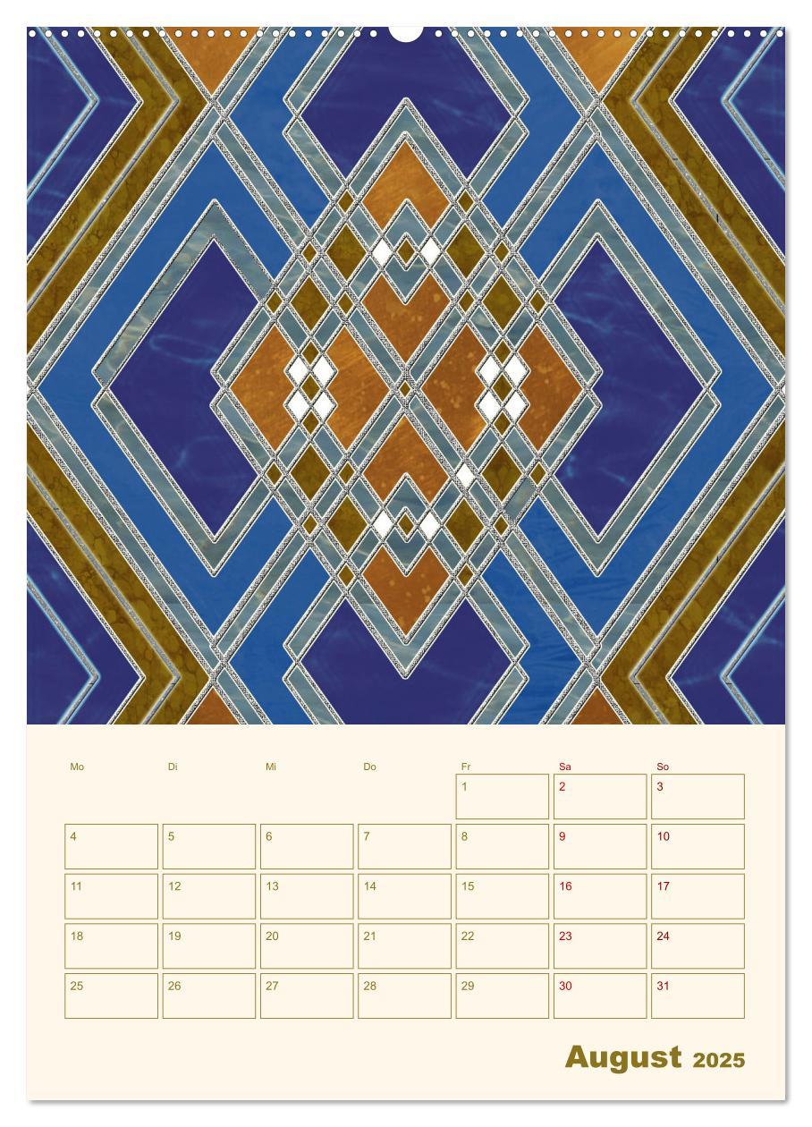 Bild: 9783435857449 | Art Deco Planer (hochwertiger Premium Wandkalender 2025 DIN A2...