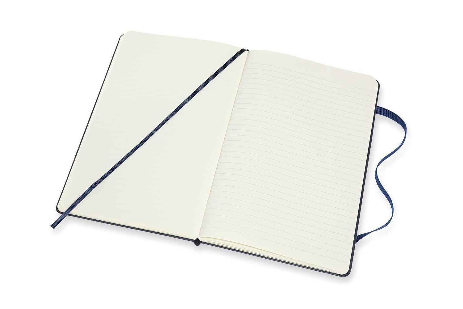 Bild: 8056420852967 | Moleskine Notizbuch - Doppelte Lineatur, Large/A5, Liniert-Blanko,...