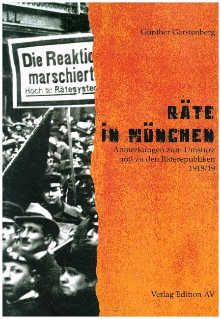 Cover: 9783868412253 | Räte in München | Günther Gerstenberg | Taschenbuch | Edition AV